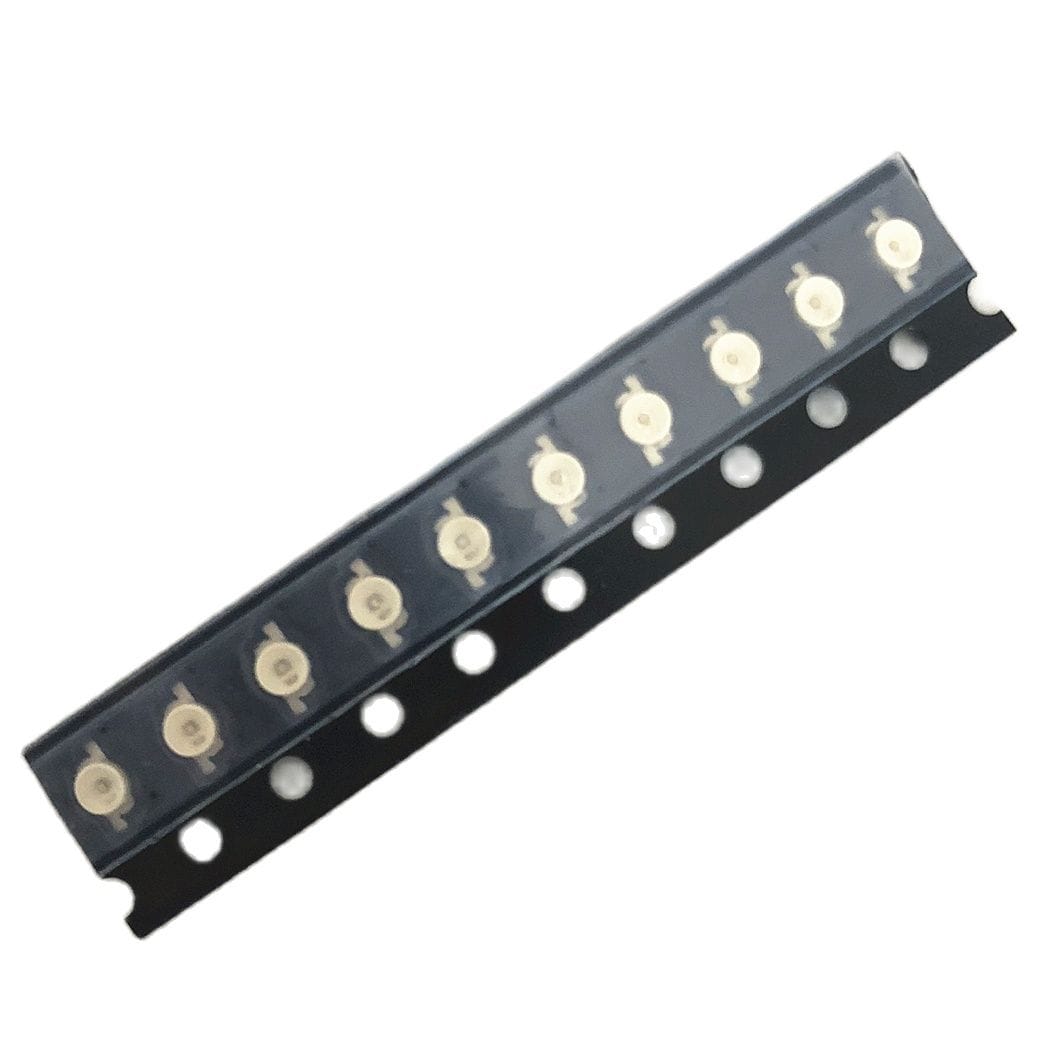 50PCS  LT P4SG LTP4SG 528NM TRUE GREEN ROUND SMD-2 3.2V 20mA Flat Lead Light beads lamps
