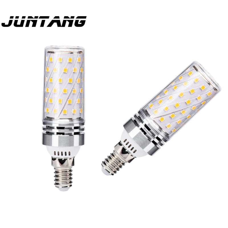 E14 corn light 16W SMD2835led energy-saving highlights no strobe candle light screw 84 beads / AC175V-265V 365 ° light