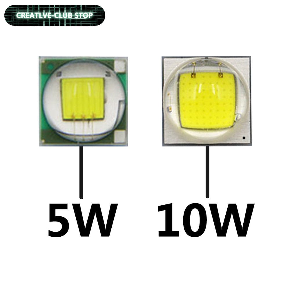 10pcs a lot 1W 3W 3.5*3.5mm 5W 10W 5*5mm 3V LED diodes LED Bulb LED Lamp Bead Flashlight Amber White Signal light for DIY
