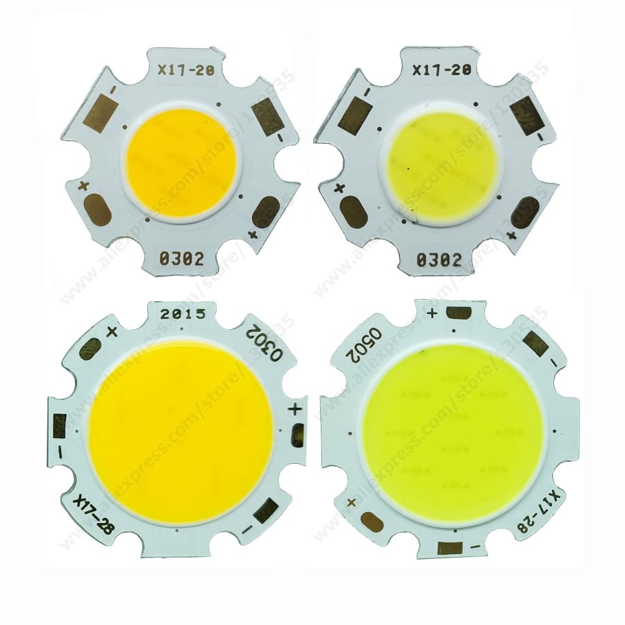 1PC  3W 5W 7W 10W COB beads 20mm  28mm Led Chip Diodes Surface Light for Led Bulb Spotlight, Street Led Lamp