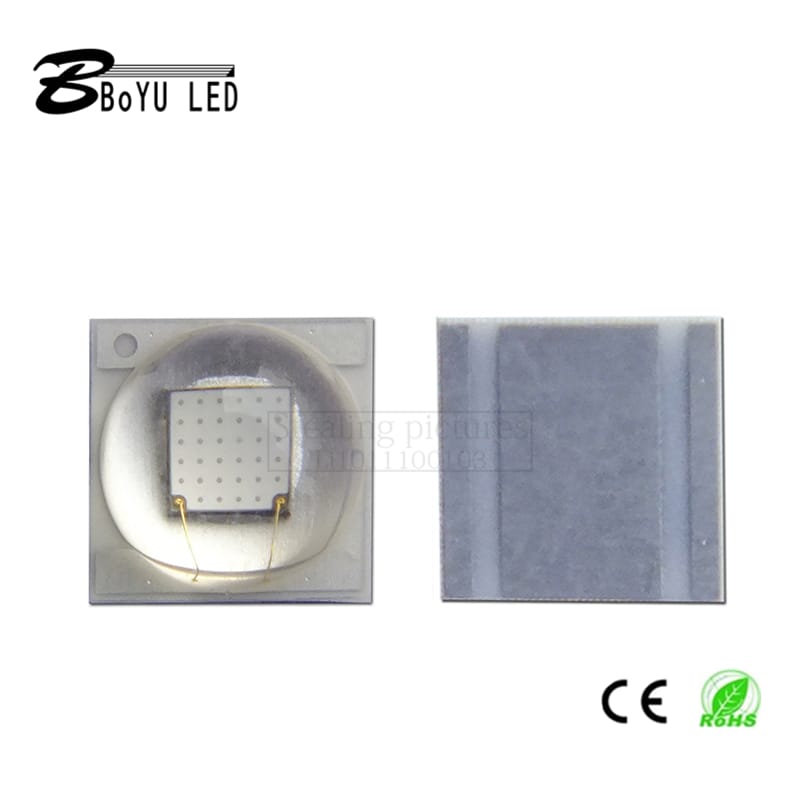 10pcs high power LED 5w 5050 purple light 395-400nm led lamp beads ceramic led night fishing light curing LED light source
