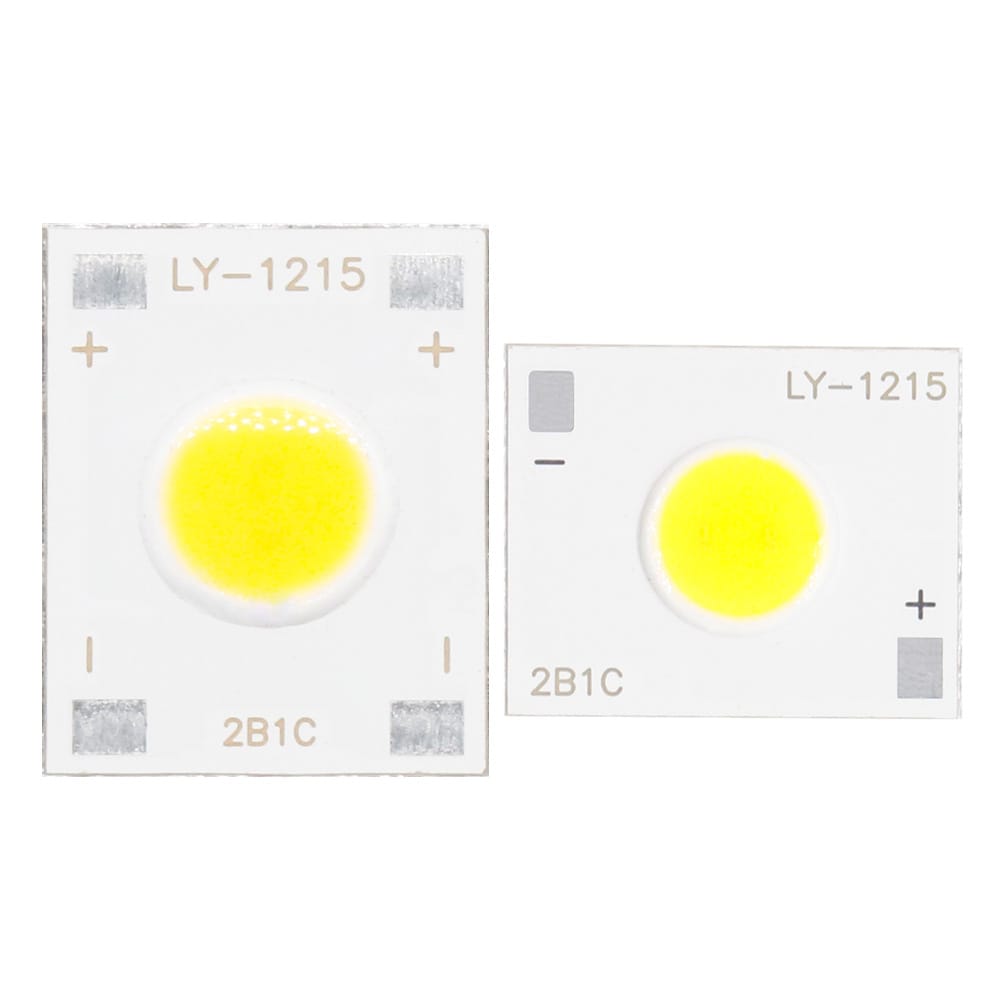 24PCS  LED COB Chip Light 3-3.2V 250-300mA Diodes Lamp Bulb for outdoor focus Spotlight Garden Integrated Light Beads White