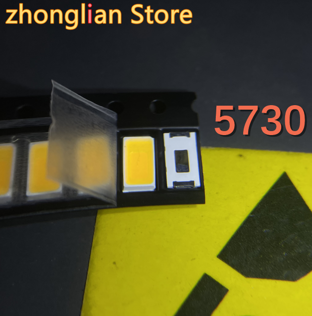 500PCS/Lot  5730 super bright LED lamp beads 5730 patch patch light-emitting diode LED5730 warm white