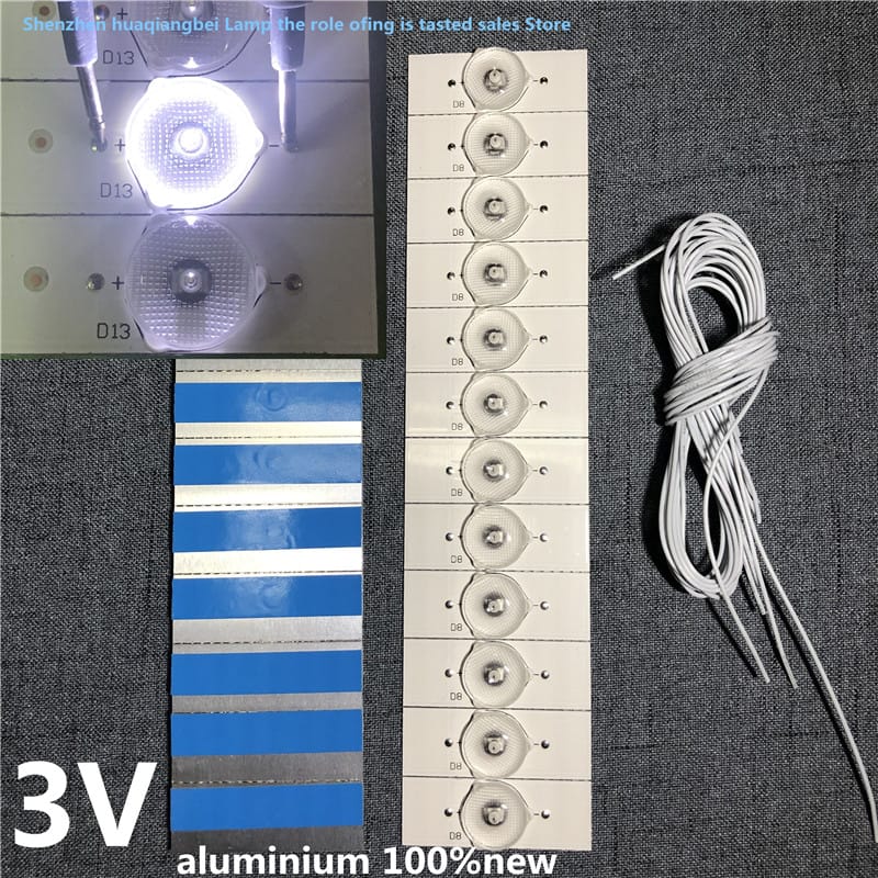 FOR Lamp bead 3v 6v Lehua NEW Skyworth Hisense Konka Changhong Haier general LED LCD TV light bar 3030