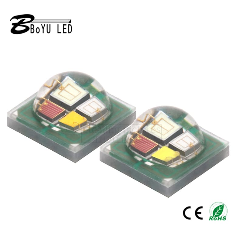 (20pcs)High-power 3535 lamp beads Full-color LED lamp beads for stage lights and fountain lights 4WRGBW ceramic lamp beads