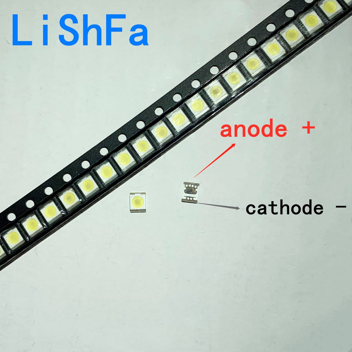 Original Seoul SMD lamp bead 2835 3V 1W Seoul SMD LED cold white light maintenance LCD TV backlight lamp bead