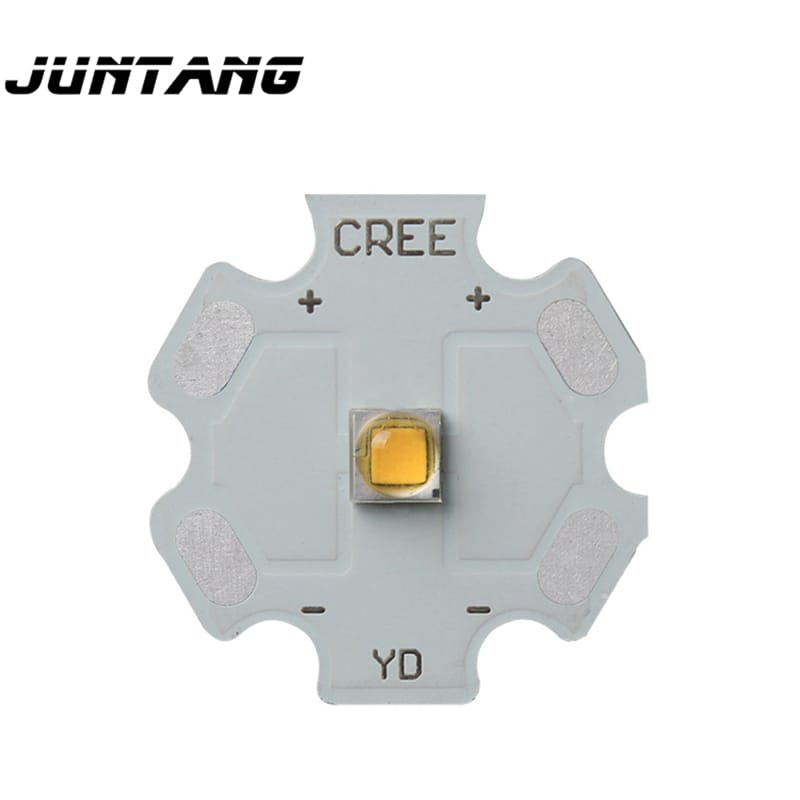 10pcs  XPG2 LED  chip beads White Natural white  Warm white with 12/14/16/20 mm PCB for flashlights / searchlights / lights