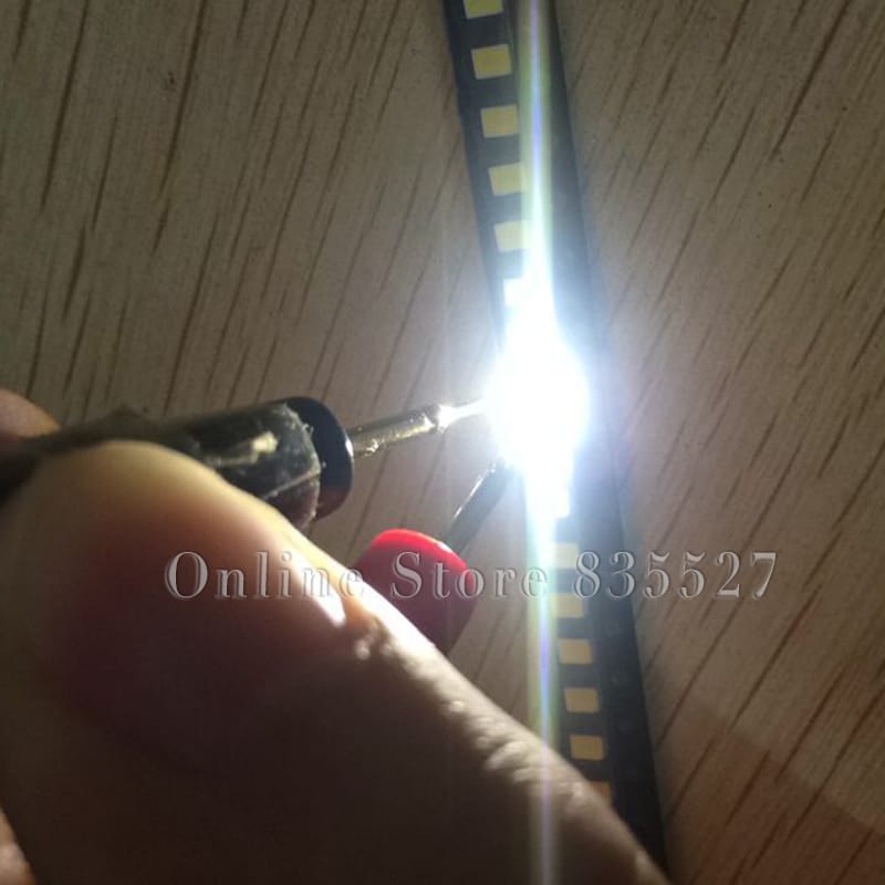 2000pcs/lot LED 3020 white 6000-6500K 9-10LM SMD luminous tube lamp beads leds light - emitting diode Indicator light