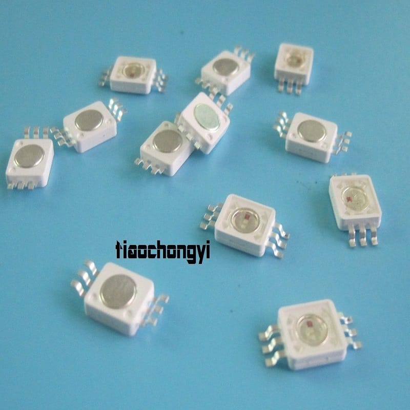 3W 8090 RGB LED 6 Pin High-power Beads LED Lamp Light dly 10PCS