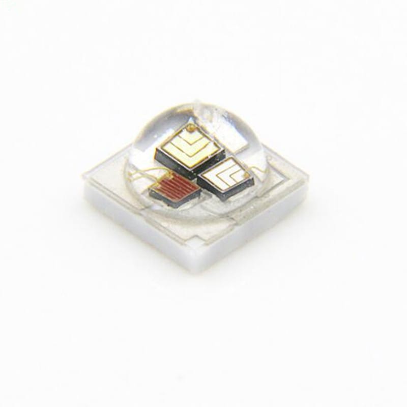 100pcs 3W LED RGB SMD3535 chip high power bead flashlight /head light Ceramic base Lambertian silicone len free shipping