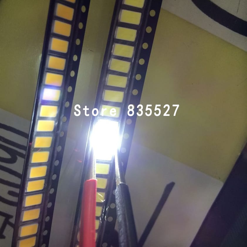 100pcs/lot LED 5730 5630 SMD lamp beads 0.5W 55-60LM nature white / warm white / cool white light emitting diode super bright