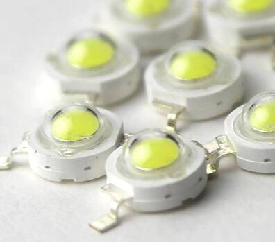100PCS x 1W 3W Cool White Warm White EPISTAR double Chip 2 x 23*45MIL Copper bracket High Power led lamp Light Beads