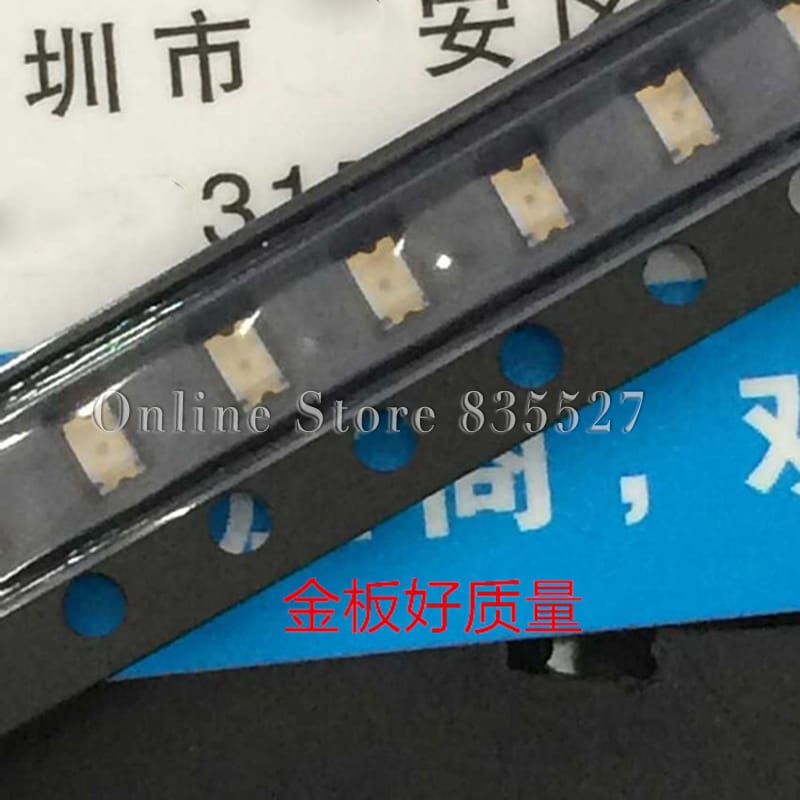 3000PCS/LOT/REEL 2012 0805 gold plate red SMD lamp beads bright LED light emitting diode leds highlight Indicator light