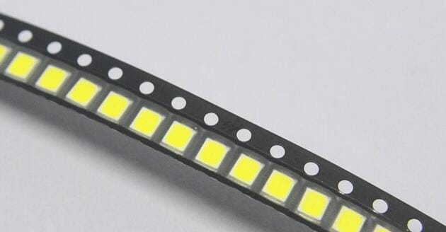2835 1W 3V 110-120LM Cool White Warm White 350MA Ultra Bright SMD LED Light Beads for LCD TV x 4000PCS