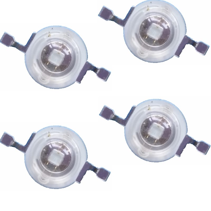 20pcs LED Grow Light 3W Grow Leds Royal Blue 440nm + Blue 470nm Lamp Source DIY 10W 20W 30W 50W 100W Bulb For 3W Light Beads