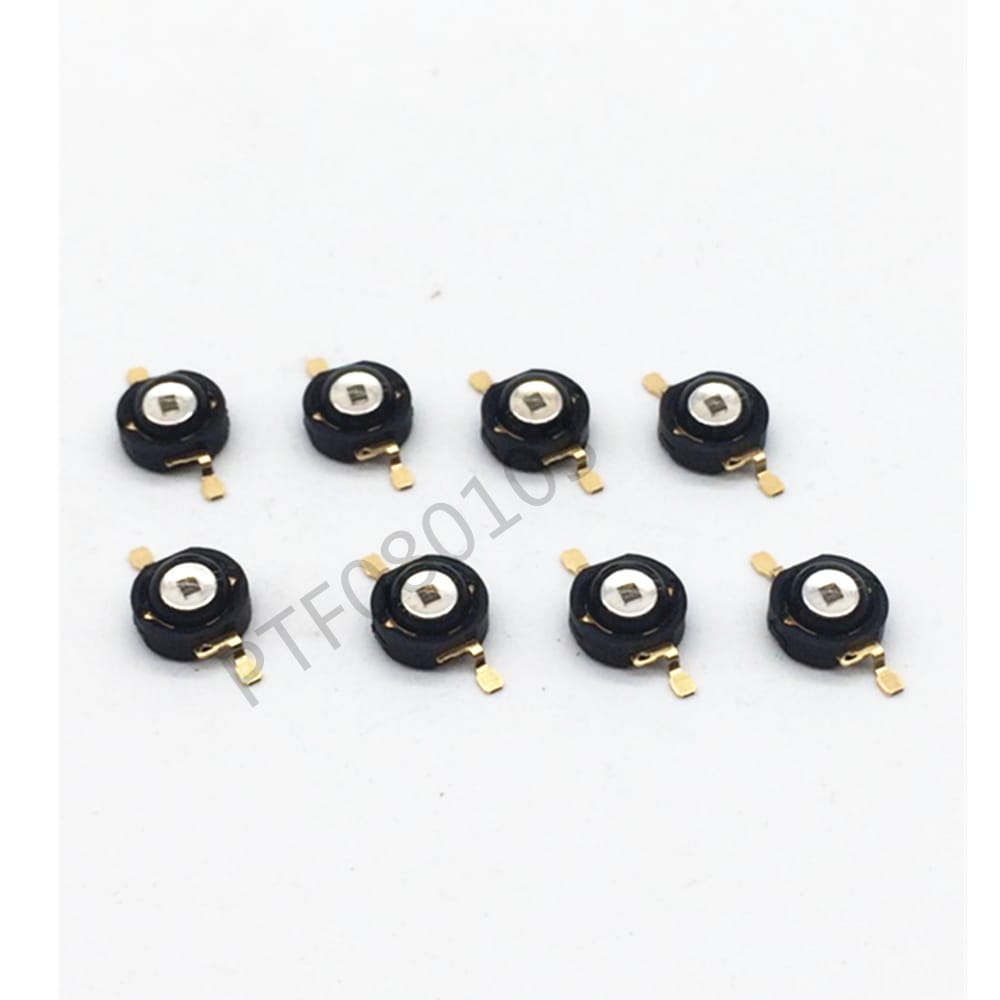 20pcs Infrared Red Light 850nm 3W Black Copper Bracket High Power LED Chip Infrared 850nm Night Vision LED Beads