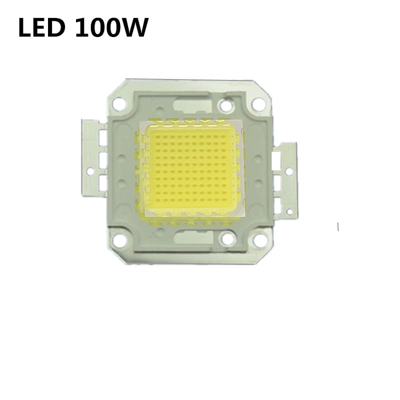 20PCS 100W LED COB High Power Integrated lamp beads Light White Warm 24*42mli 1750MA 10000LM 30V For Street light Food light
