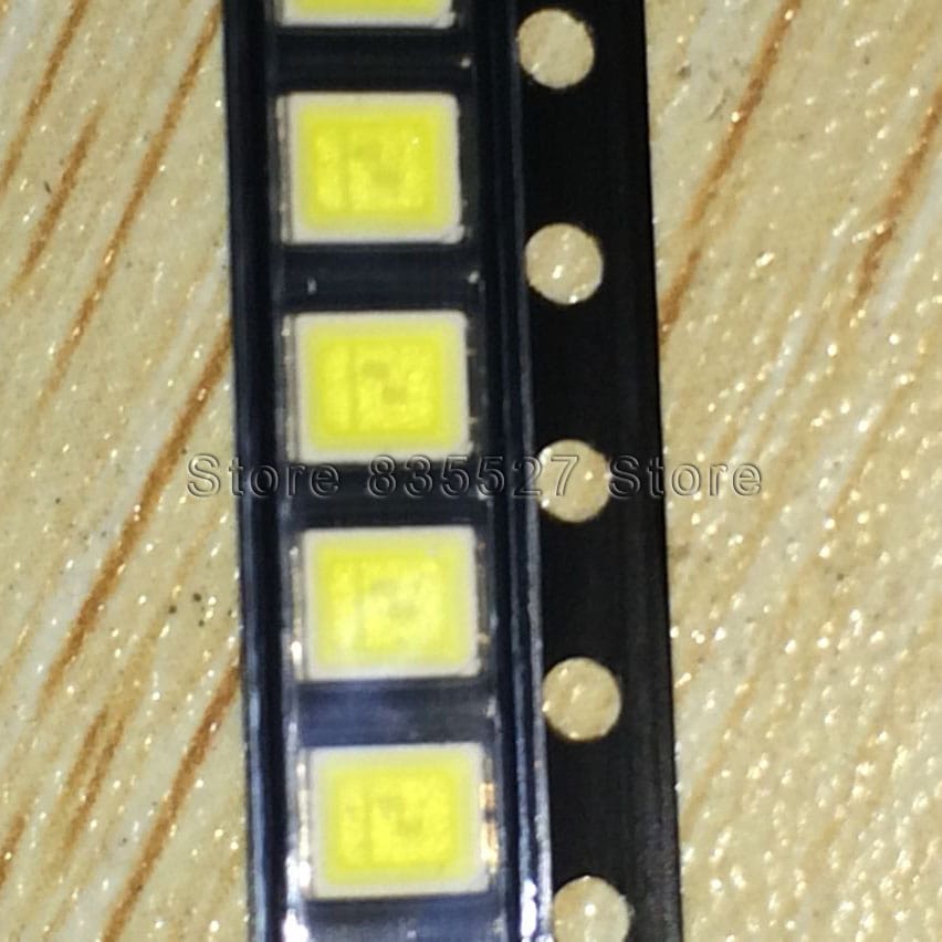 4000pcs/reel LED lamp bead 2835 Pure white   6V high voltage 30mA 22-24LM 0.2W double core LED light emitting diode