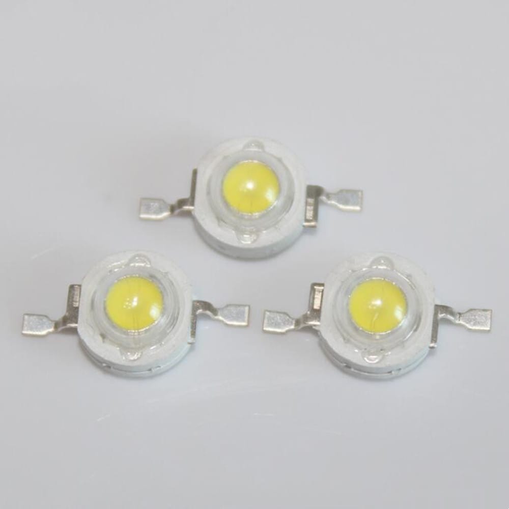 1W 3W red yellow blue green white purple warm white orange pink high-power LED Light Beads