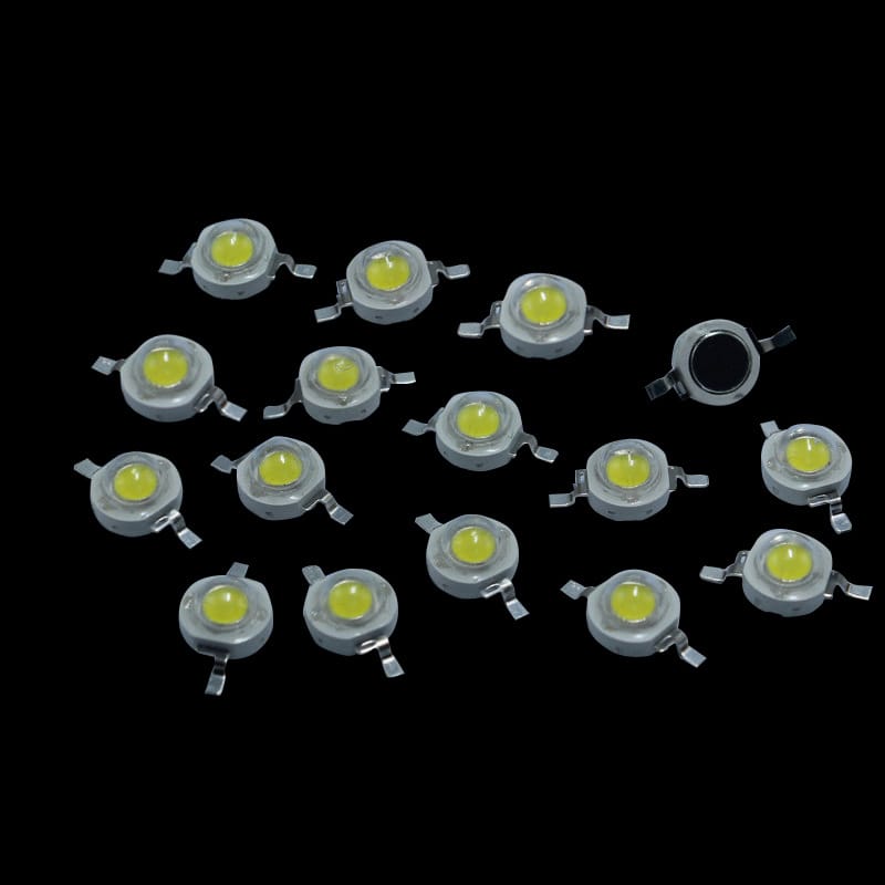 Manufacturers sell power 3W bright white LED lamp Puri 45MIL warm white cool white lamp beads imitation integrated light stream