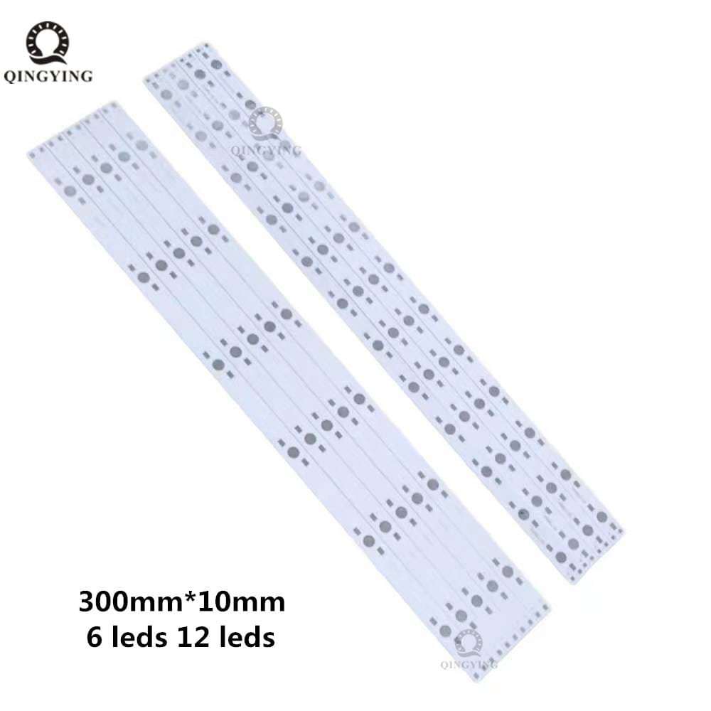 10-50pcs 1 3 5W LED  300MM Aluminum Base Plate PCB Board Substrate DIY For High Power Light Bead