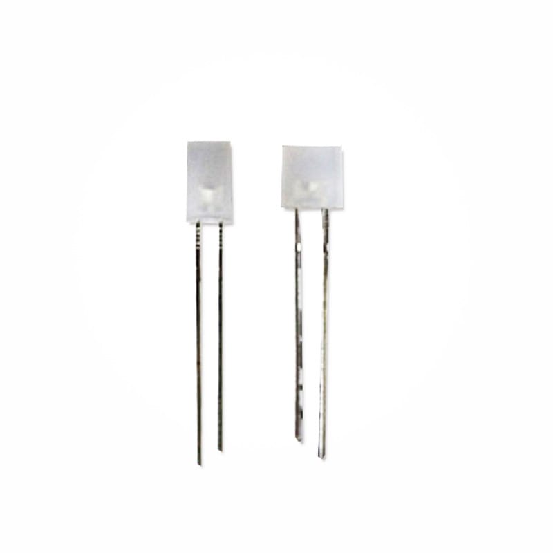 100PCS 2*5*7MM 257 Diffused BLUE Color LED 2X5X7MM DIP CUBE Light Beads Lamps FREE SHIPPING