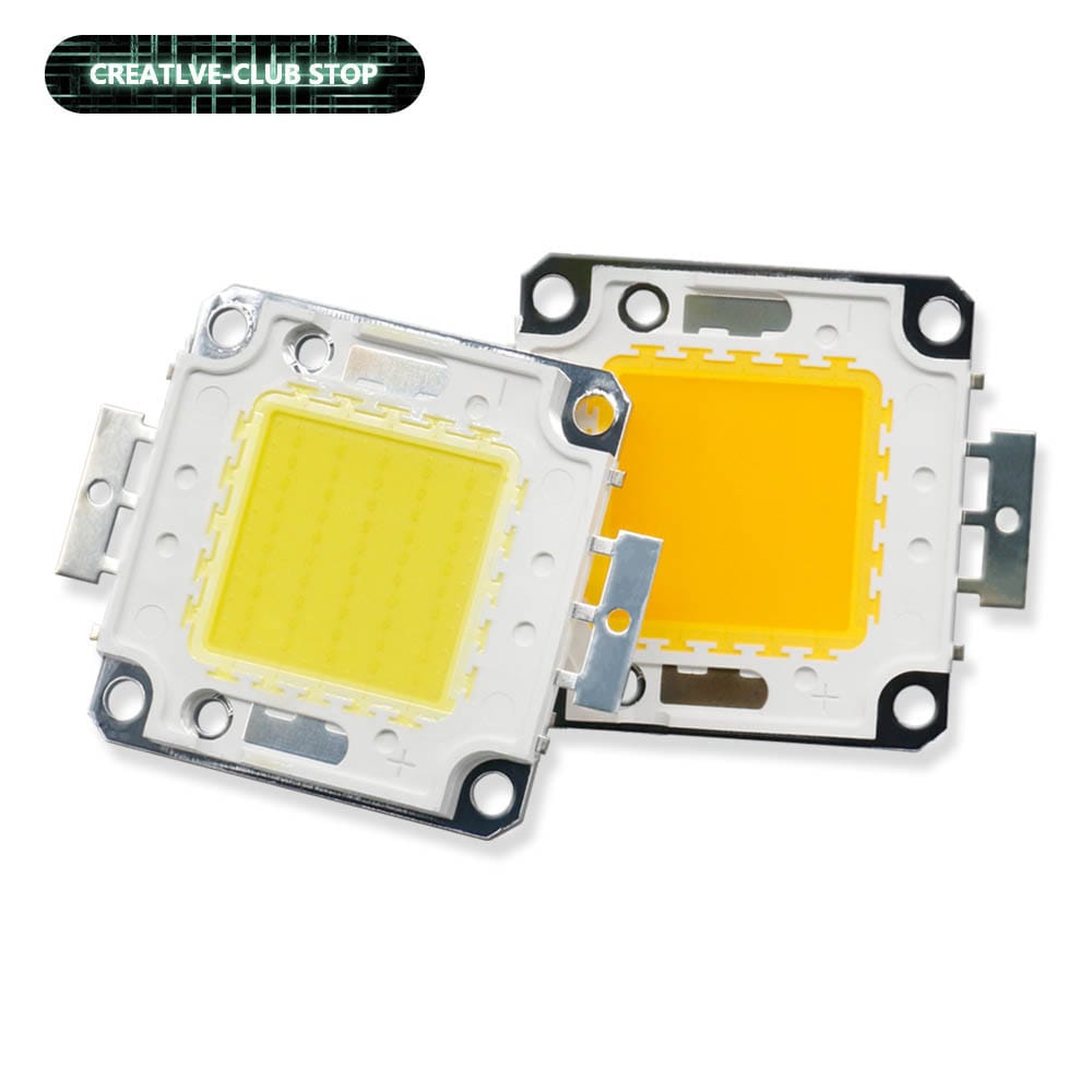 10W 20W 30W 50W DC30-36V COB Module LED Bead Chip Diodes Lamp Bulb For Outdoor Focus Spotlight Garden Integrated Light Beads DIY