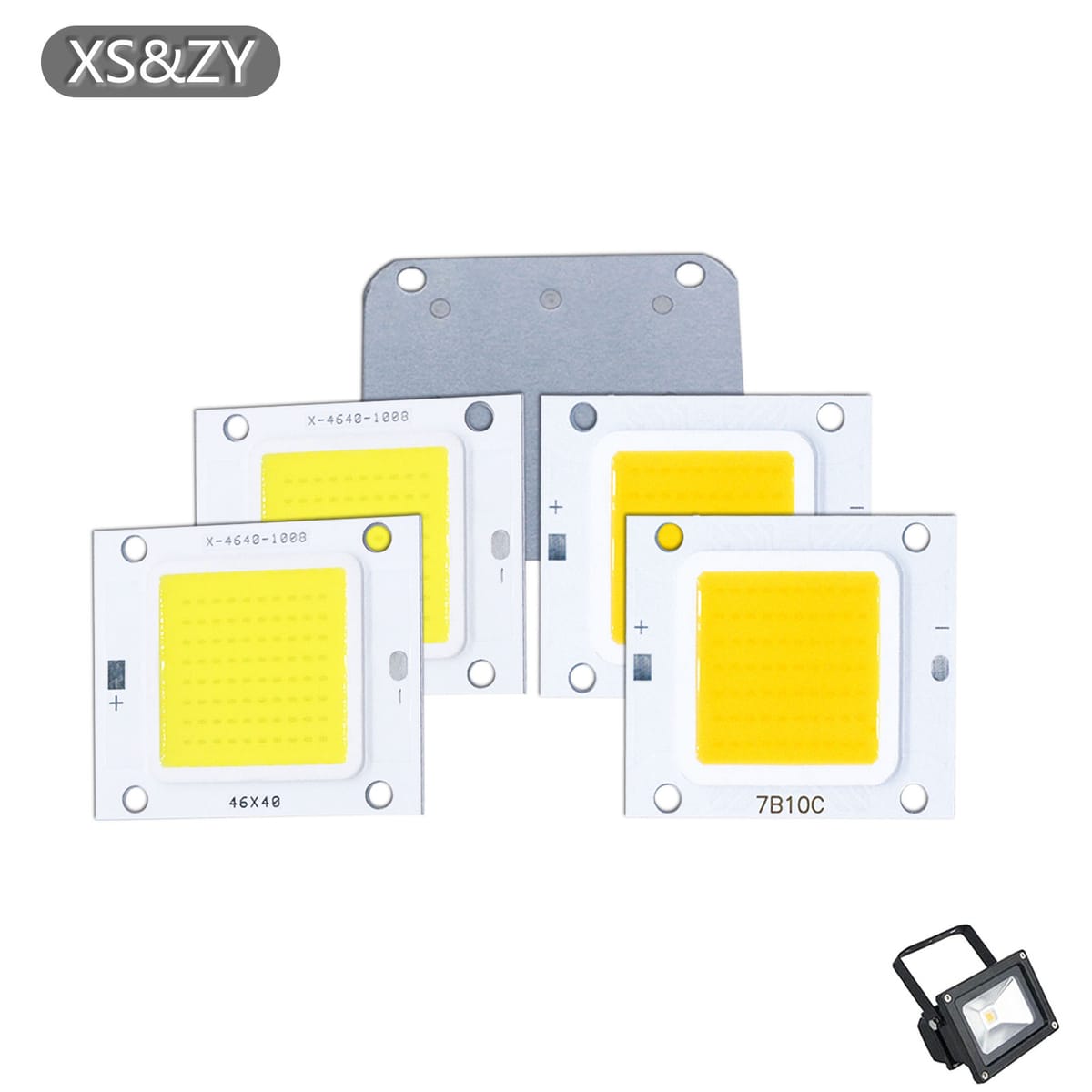 High Power 900mA LED COB Chips  5Pcs / Lot 30W Light Beads SMD DIY For LED Bulb Cold Warm White Flood Light Spot Light Portable