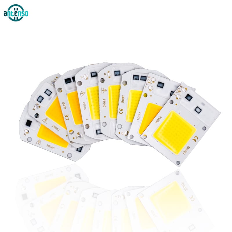 LED COB Chip 10W 20W 30W 50W Led Flood Light Beads AC 110V 220V No Need Driver for Floodlight Spotlight Lampada DIY Lighting