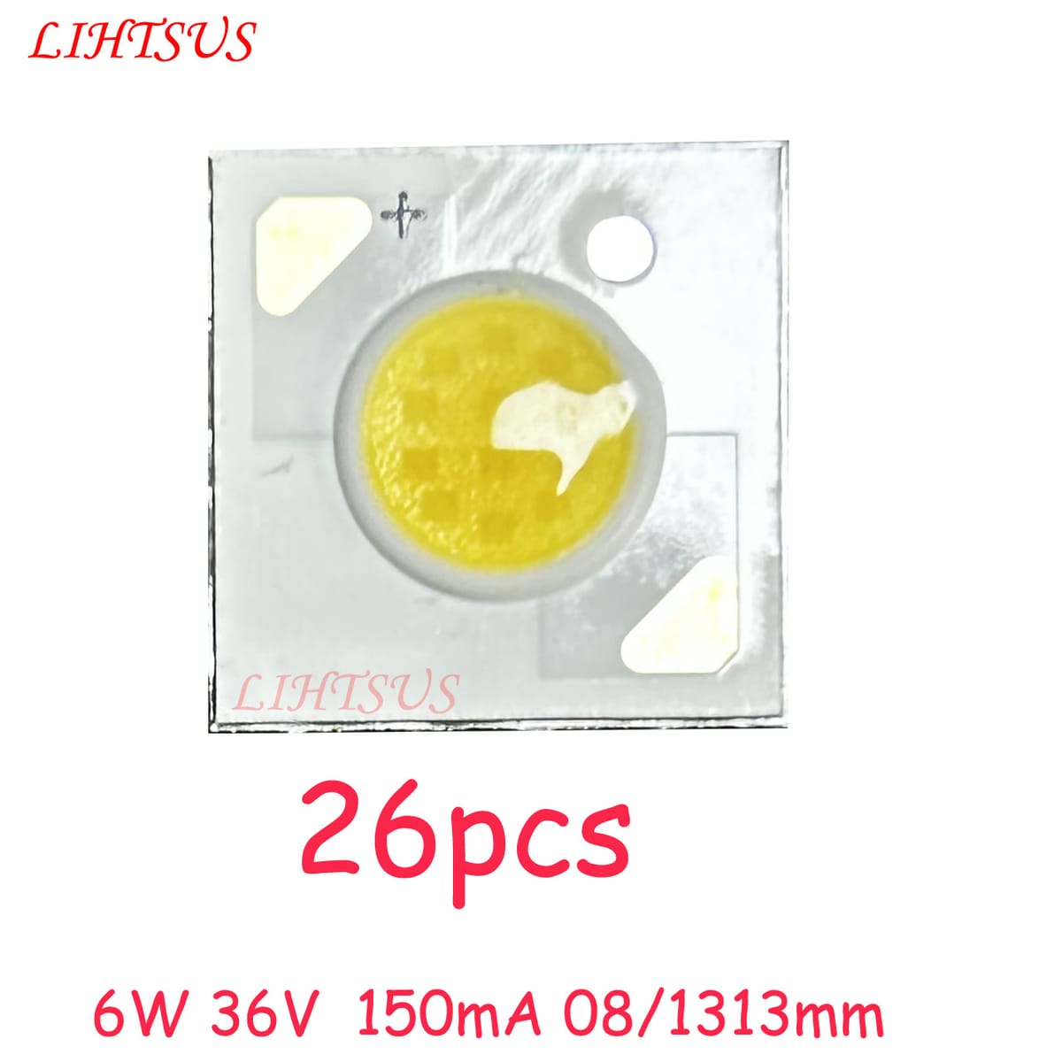 26pcs 1313mm 6W CRI95+ led cob light beads 6W Light Emitting Diode bridgelux led DIY Track Lamp LED Grille Lamp.