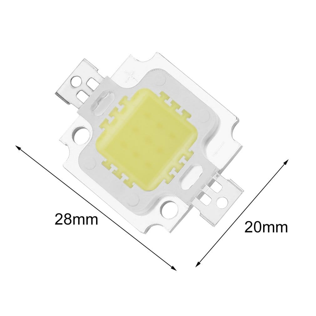 LED COB lamp Bead 10W Smart No Need Driver Flood light Led Bulb Spotlight Outdoor Chip Lamp Led Chip Flood Light Lamp Bead