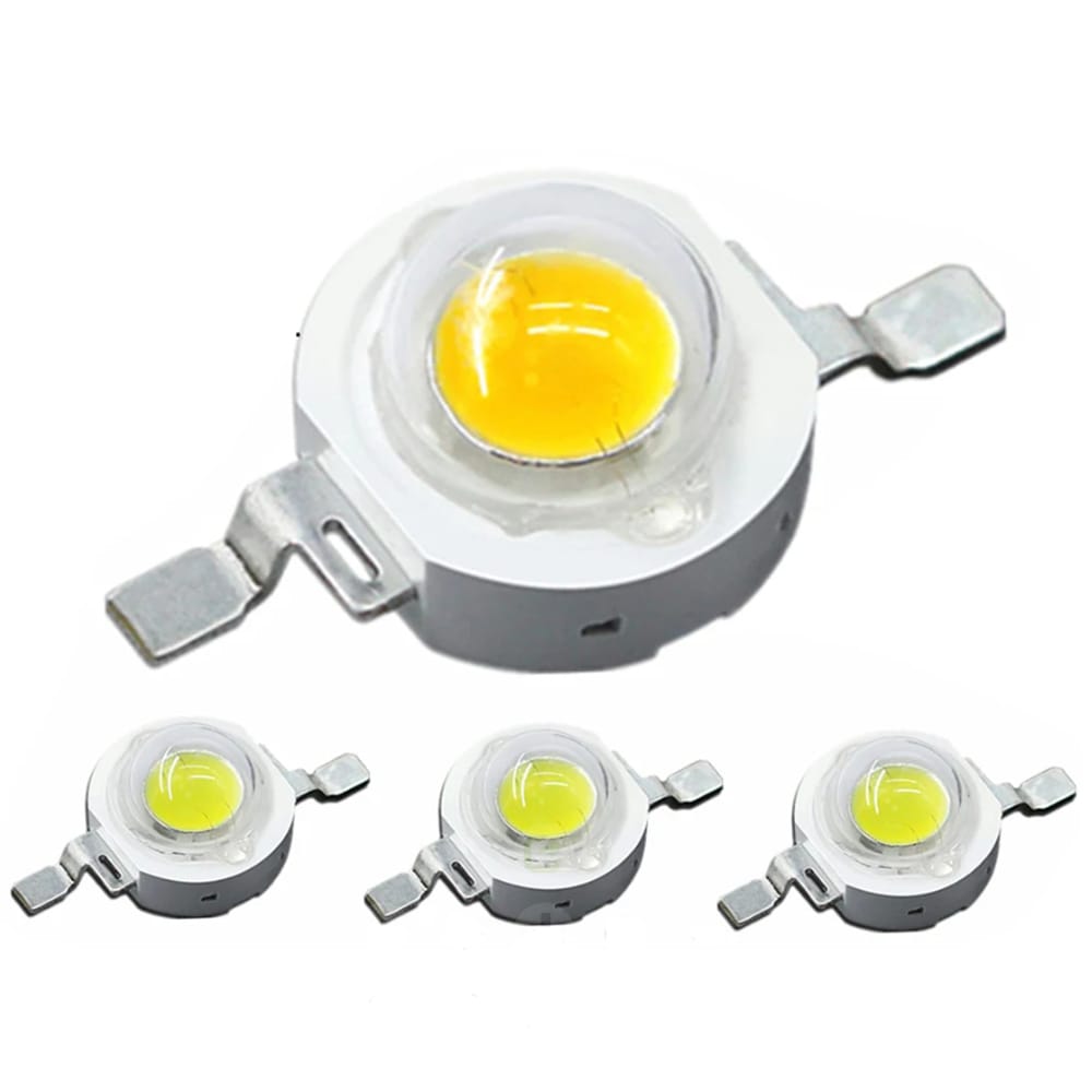 3W Diode Growth Light Bead HighPower LED Chip Light Bulb Red/Blue/Green/White Light/Natural White/Warm White Light Source