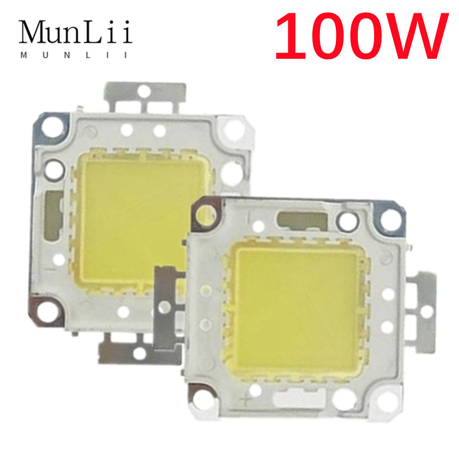 100W 50W 30W 20W 10W DC 12V 36V COB LED Chip Lamp Bulb Chips for Spotlight Floodlight Garden Square Integrated Light LED Beads