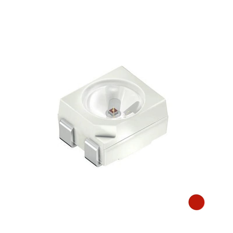 200PCS LSE6SF LS E6SF 3528 SUPER RED SMD LED PLCC-4 633nm 2.15v 50mA 1570mcd Light Beads Lamps LS E6SF-V2BA-1 Common Cathode