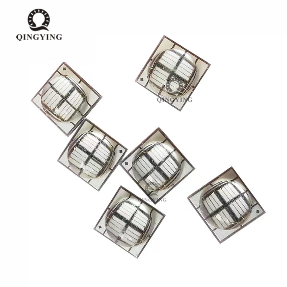 10w uv LED LG chip Ziguang 365nm-410nm 5050 Ziguang ceramic lamp beads can weld aluminum substrate and copper substrate10w 365nm