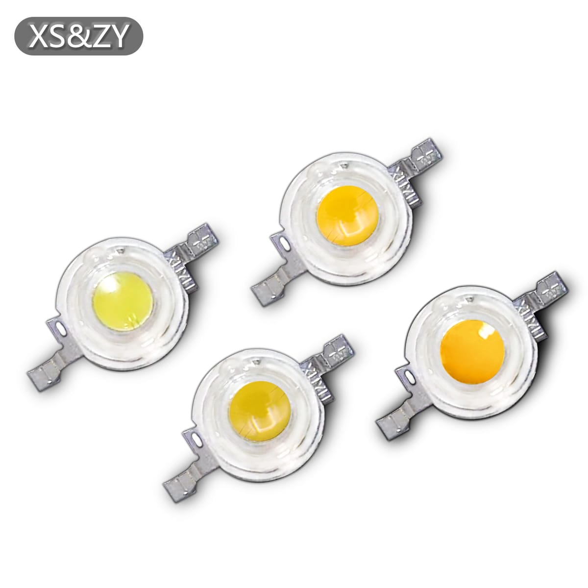 50pcs LED Beads SMT45mil 5W DC6.3-6.5V 400-450LM 700mA Warm White Neutral Cold White Spotlight Spotlight Light Source Accessorie