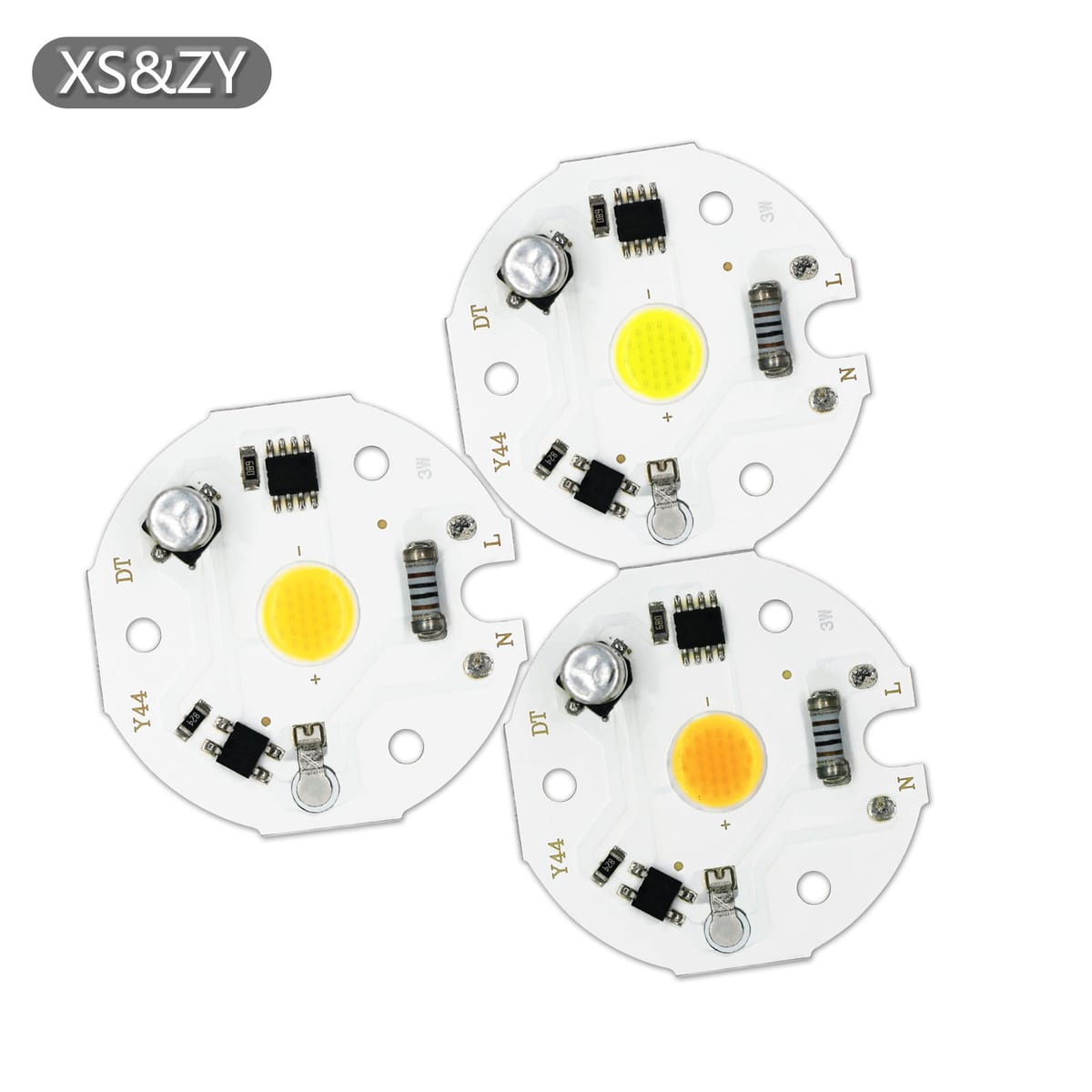 LED Bead High-Voltage AC220V Tube Light Source 44mm 3W 5W 7W 10W Intelligent IC Does Not Require Driving Suitable Spotlights DIY