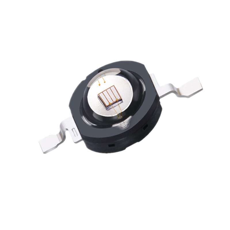 10pcs 3W LED UV High power Light bead 365-370 395-400 Silicone Lens LG Chip Vertical structure chip