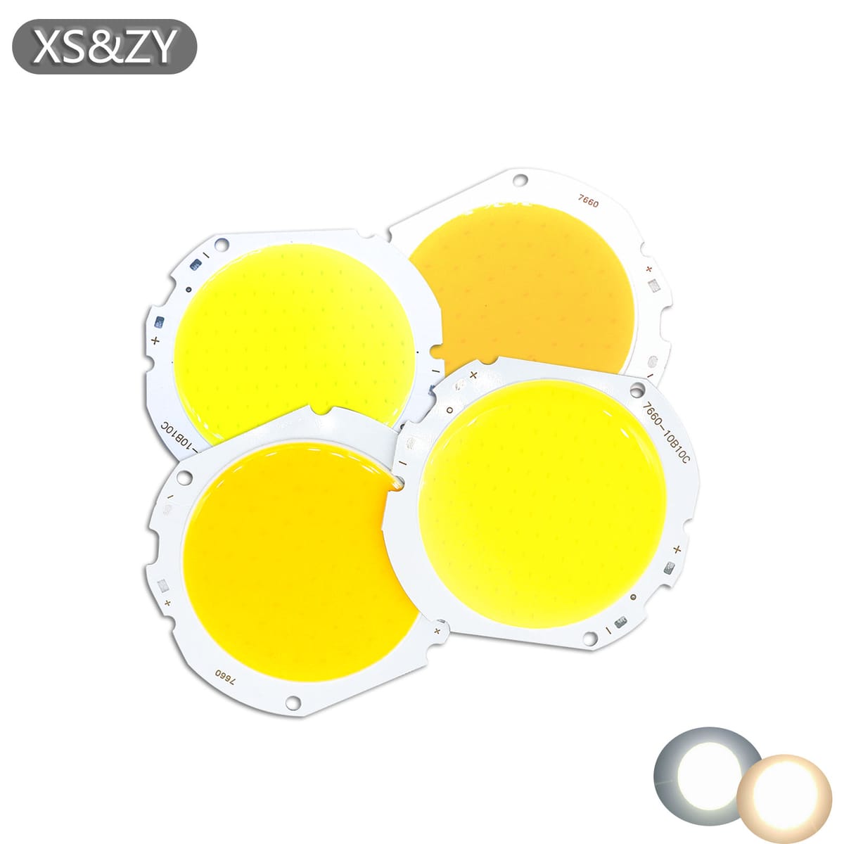 LED COB LED Light Chip Round DC30-34V 150V LED Beads High Power 30W 50W 300mA 1500mA Bulb Spotlight Downlight Diode Tower Light