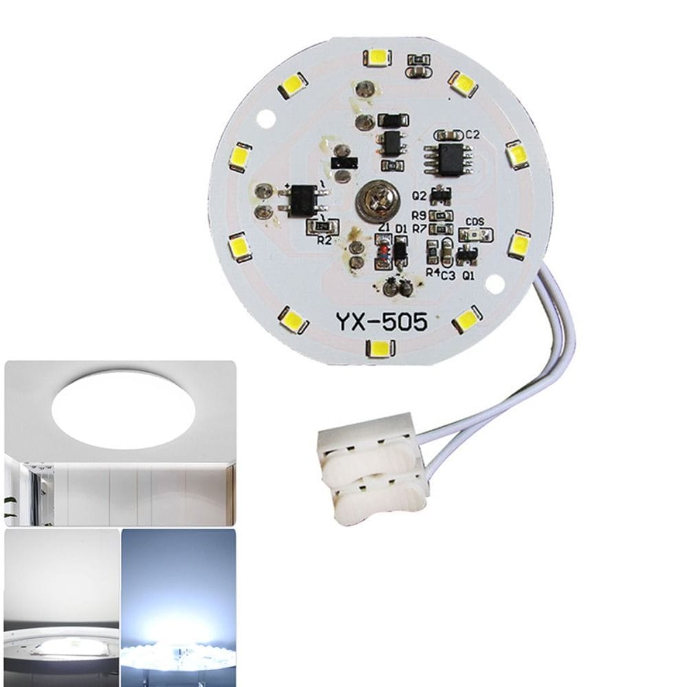 5W Induction light source No Flicker LED Panel Light Round Panel Light Ceiling Light Source Lamp Beads