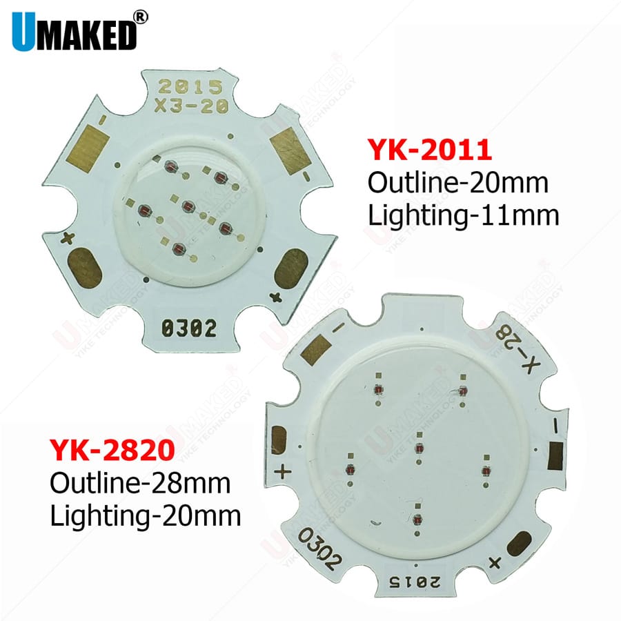 3/6/9/12W RGB COB Light Colorful High Power LED 300mA Enough Power Red Green Blue COB Chip Lighting Source Beads DIY Downlight
