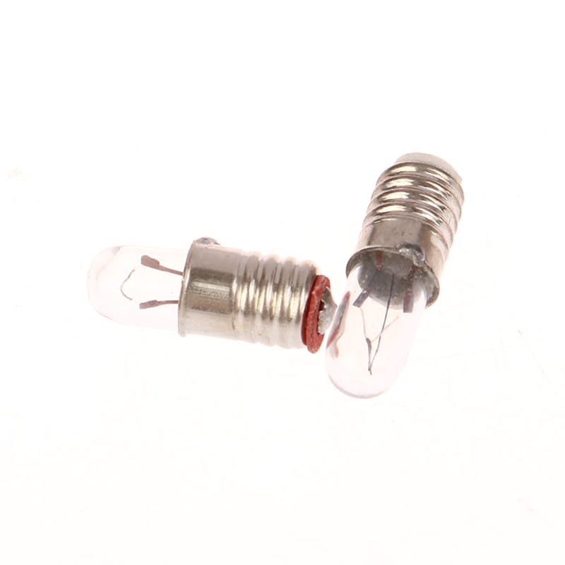 5Pcs/lot Mini Indicator Light Bulb E5 6.3V 12V Small Bulb Signal Lamp Bead Miniature Bulb