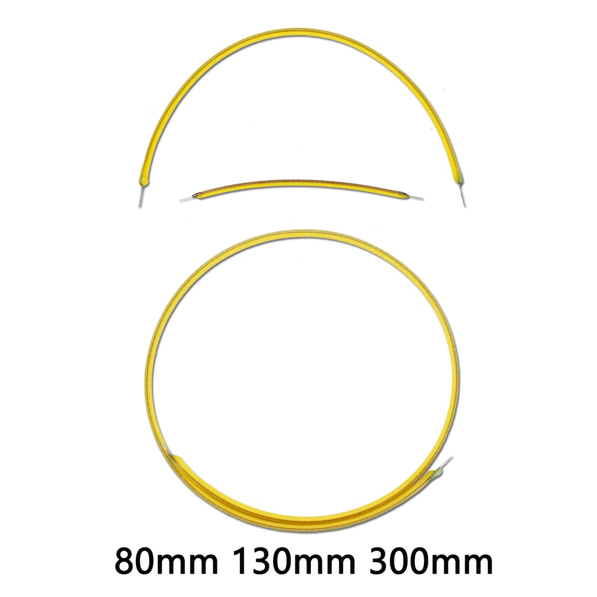 1pcs 80mm 130mm 300mm DC3V LED Edison Bulb Flexible Filament White Warm Red Green Pink Diode LED Bead Light Fitting DIY