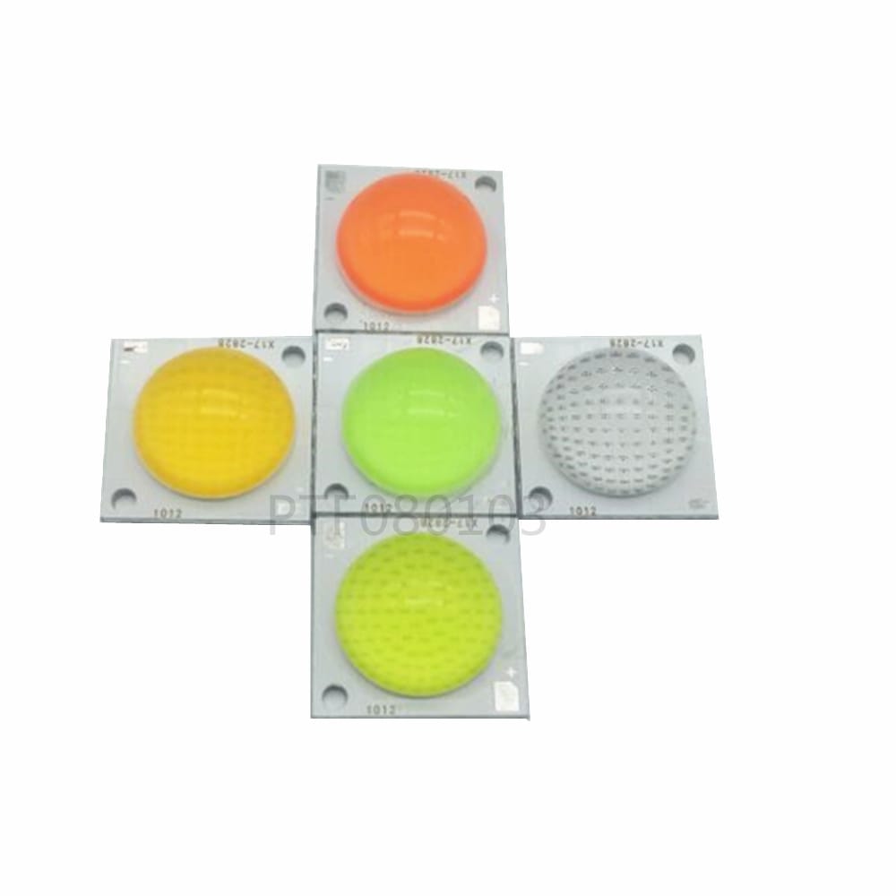 5pcs/lot60mil Taiwan Chip 10W COB LED Light Chip with 120 degree lens white6000-6500k Light beads