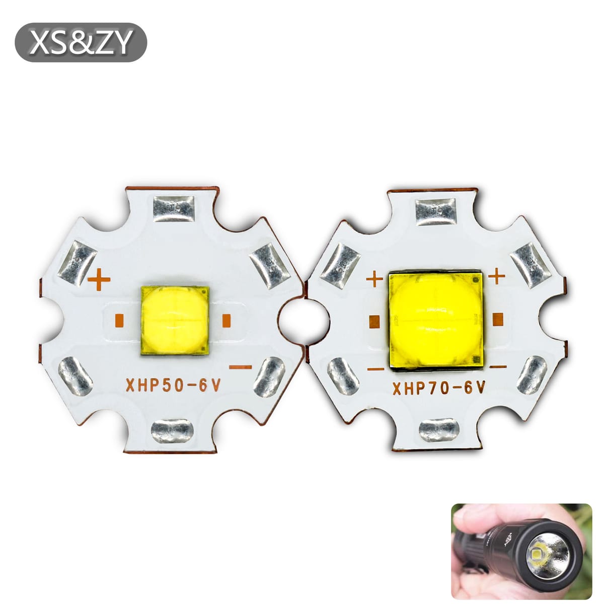 LED Beads 3A 4.8AHigh Power18W 30W High Brightnes DC6V White Light LED Bead For Replacing Lamp Car Headlight flashlight DIY