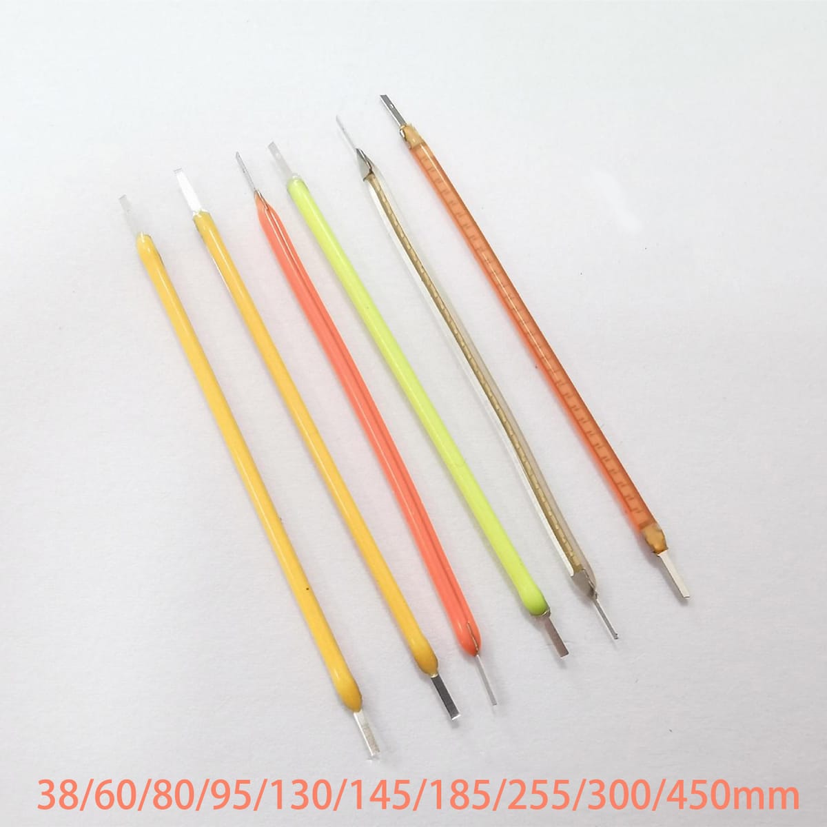 5PCS/Lot Flexible Filament DC3V LED Bulb Lighting Accessories Lamp Parts DIY Diode Beads 38 60 80 95 130 145 185 255 300 450mm