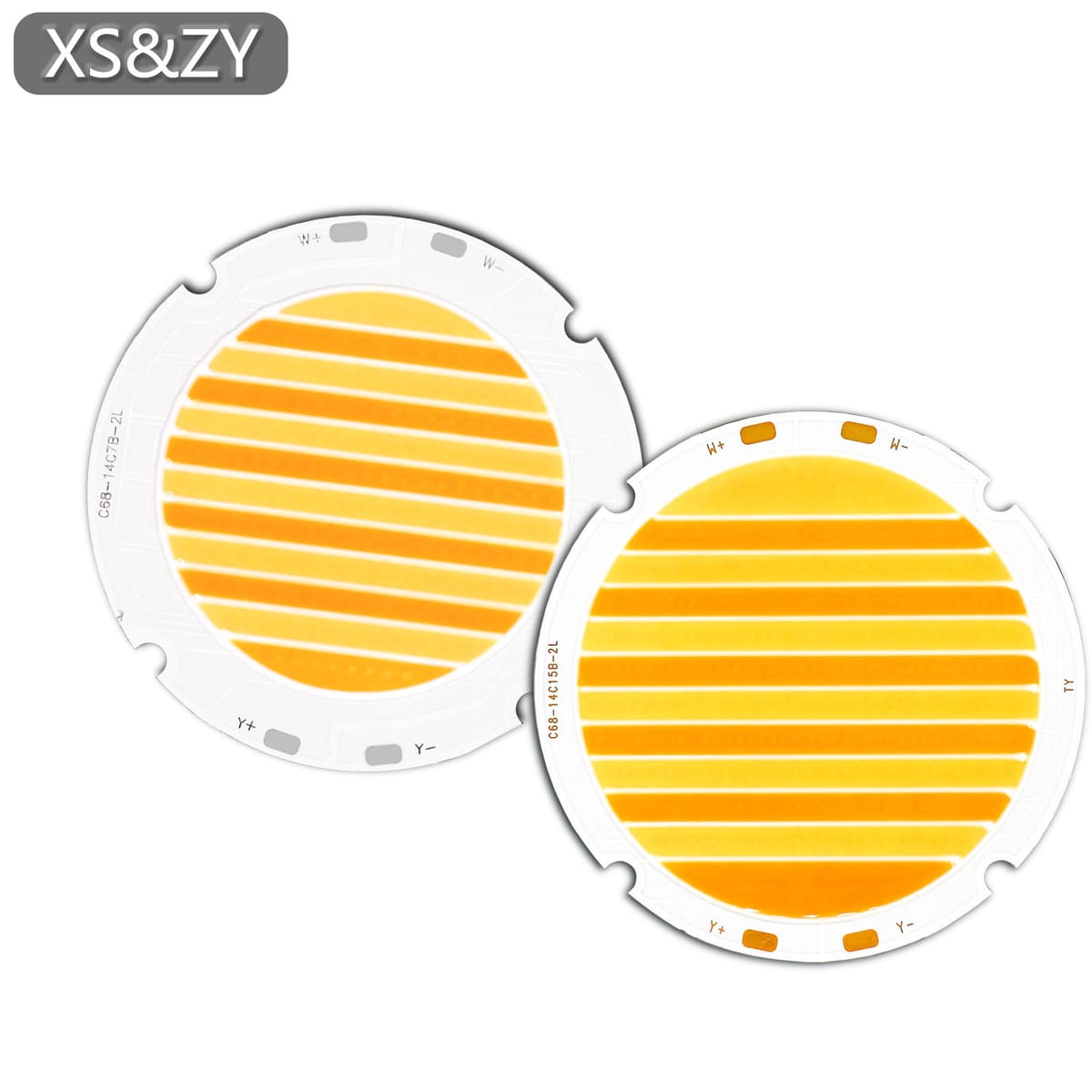 High Power Two-color LED Beads COB Chip Light-Emitting Diode 100W 200W CRI95 Warm/White For Led Spotlight Photography Fill Light