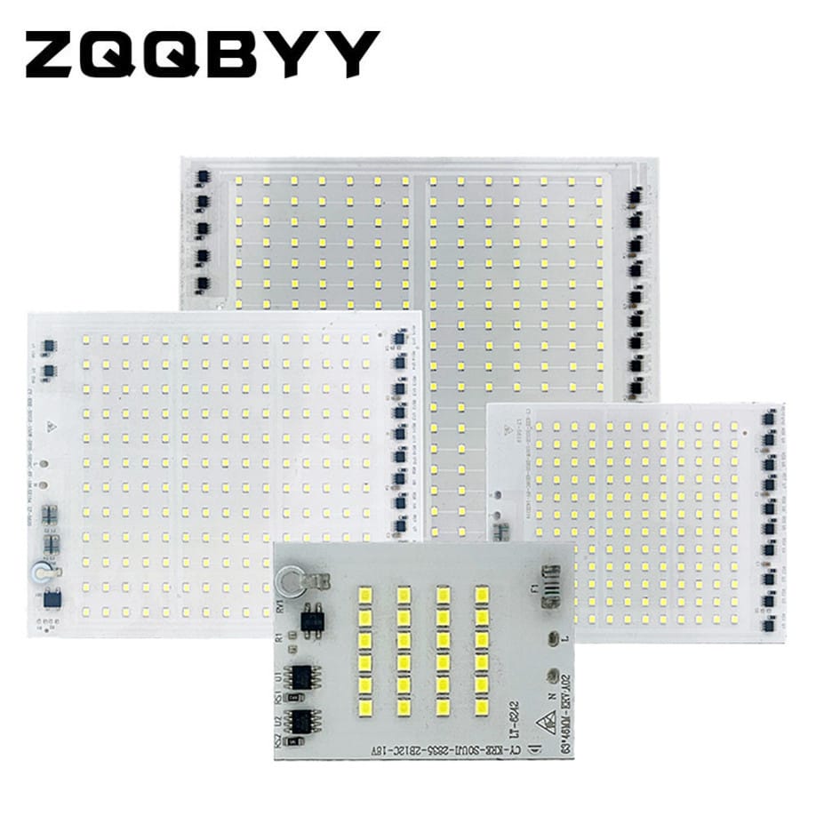 LED Chip Lamp 10W 20W 30W 50W 100W SMD2835 Light Beads AC 220V 230V 240V Led Floodlight Outdoor Lighting Spotlight