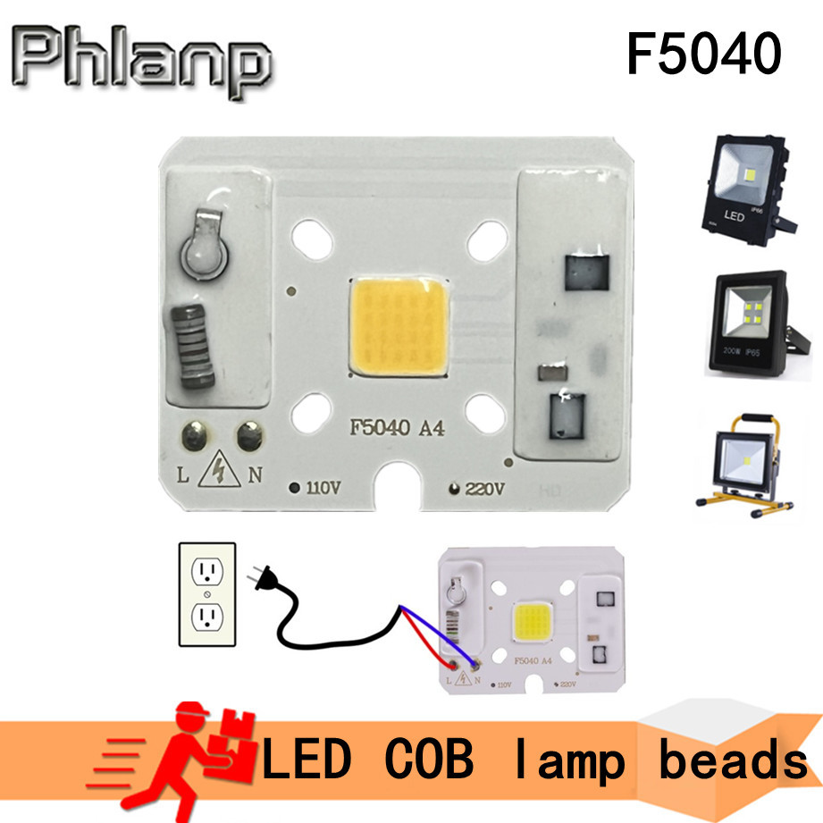LED COB chip 10W COB chip without driver LED lamp beads for floodlight spotlight Lampada DIY lighting Lampara LED lamp F5040