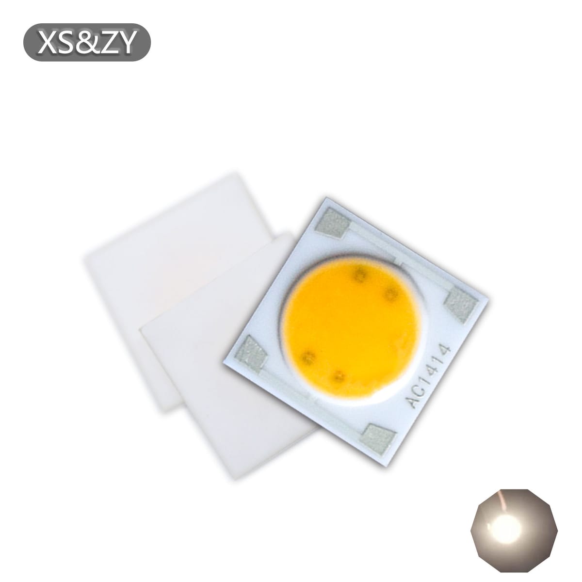 5pcs AC220V LED COB 3W 5W 7W 9W Light Beads Ceramic Substrate Smart IC Chip DIY LED Lighting Floodlight Spotlight Lamp Breed